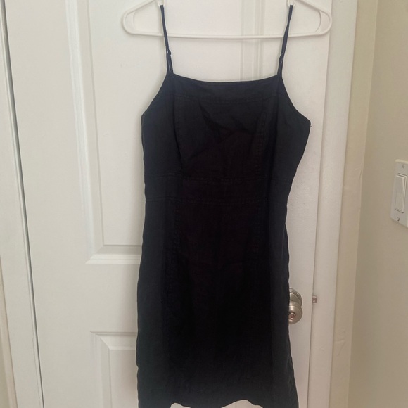 Juicy Couture Black Linen Mini Dress - Picture 1 of 3